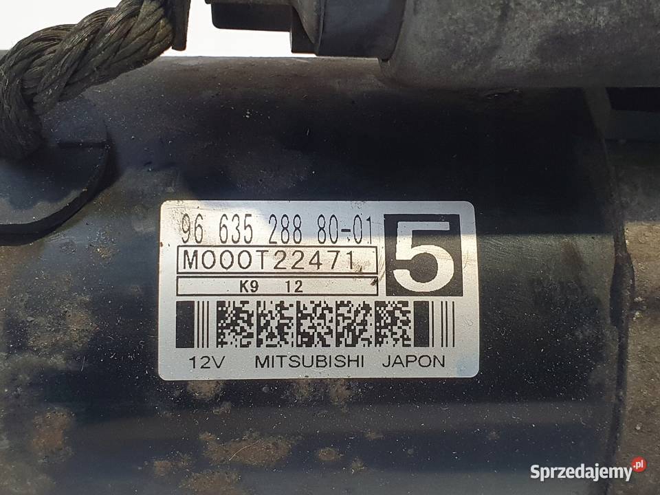 ROZRUSZNIK Peugeot 407 16 HDI 9663528880 osobowe Chełm