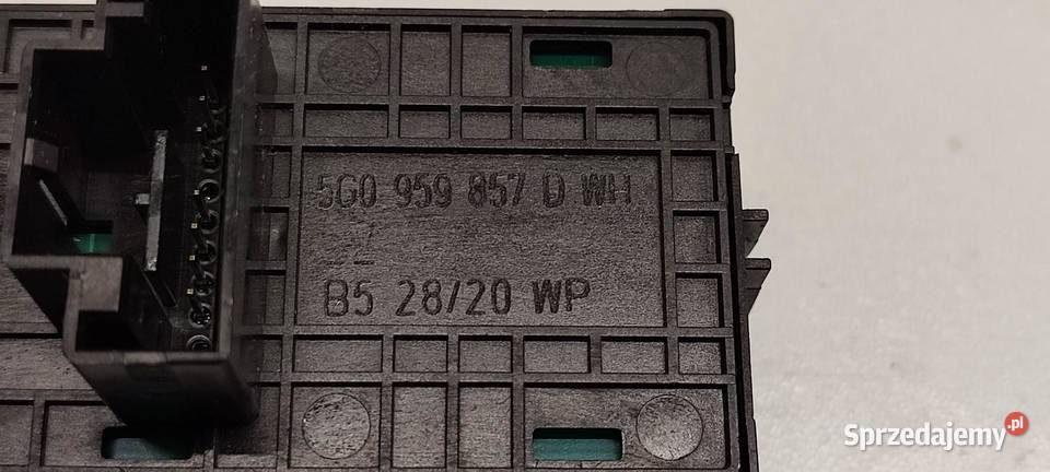 VW TIGUAN II PRZEŁĄCZNIK SZYB 5G0959857D Panele sterowania, przełączniki