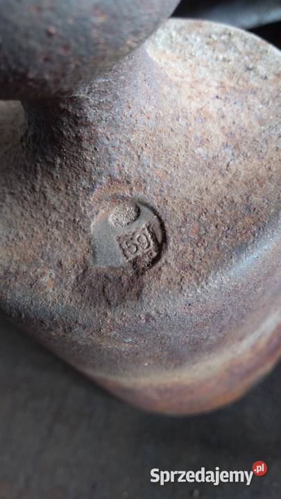 PRL antyk stare odważniki