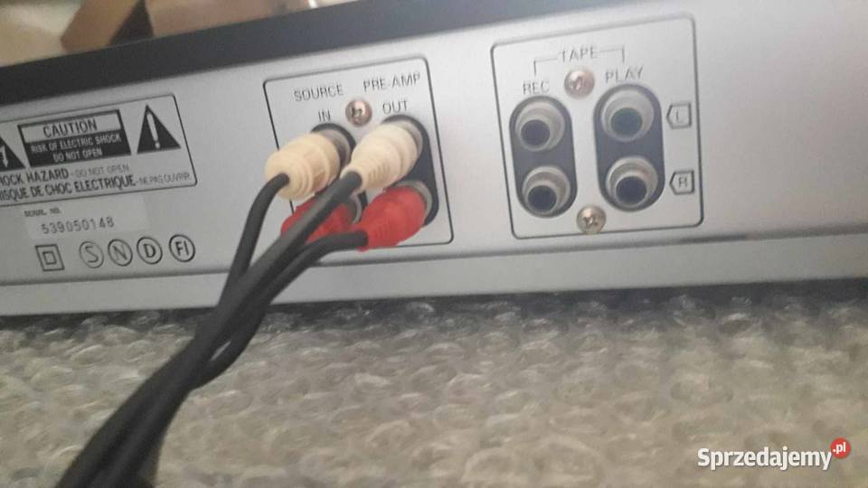 Sansui korektor graficzny duża wieża podkarpackie Stare Miasto