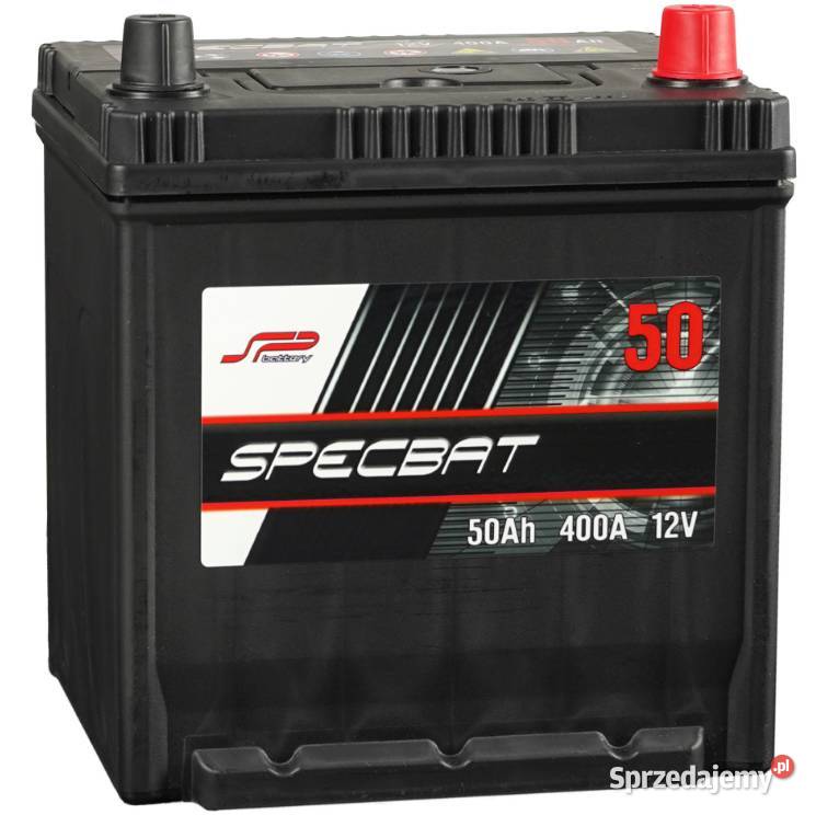 Akumulator 50Ah 400A Specbat Japan P osobowe pomorskie Kościerzyna sprzedam