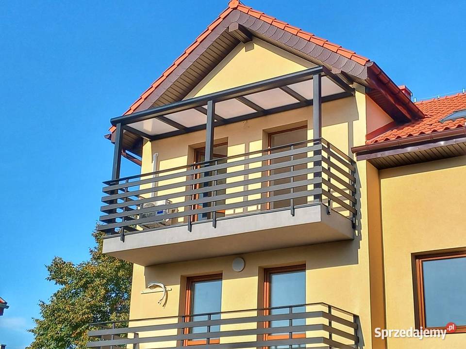Aluminiowa zabudowa balkonu zadaszenie tarasu Olsztyn