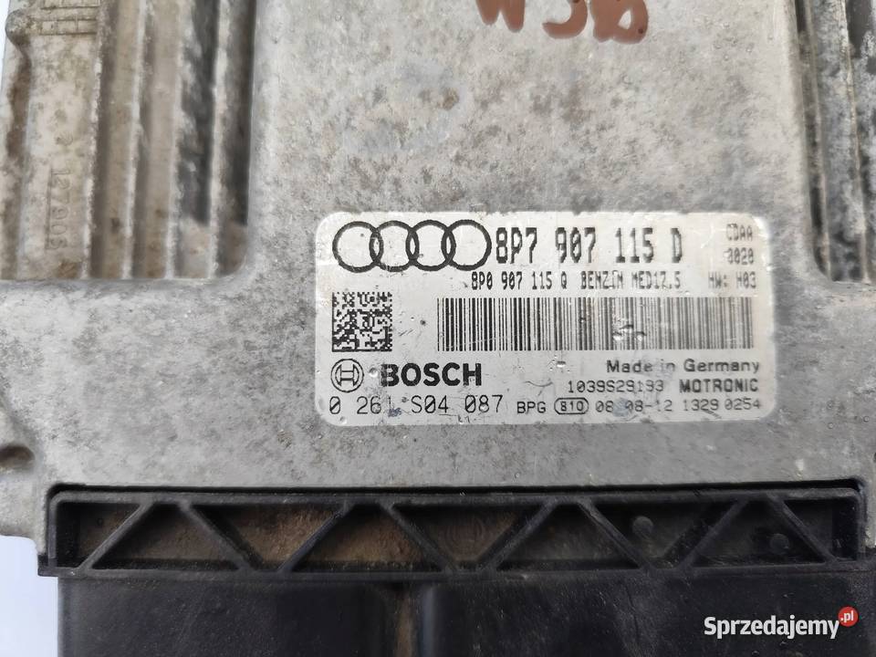 Audi A3 S3 18TFSI STEROWNIK KOMPUTER SILNIKA Komputery Przemęt sprzedam