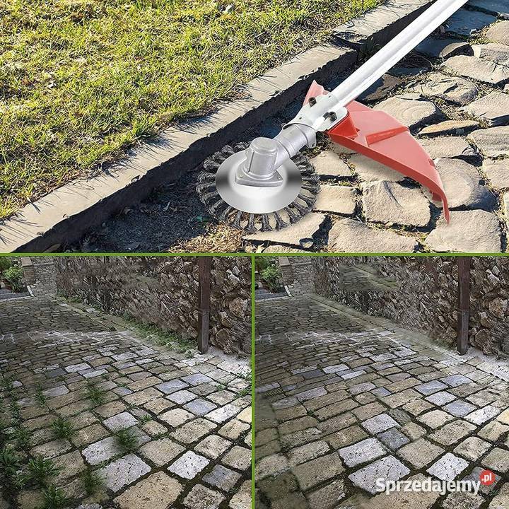Uniwersalna szczotka Ladami do chwastów kostki Pozostałe Jadowniki
