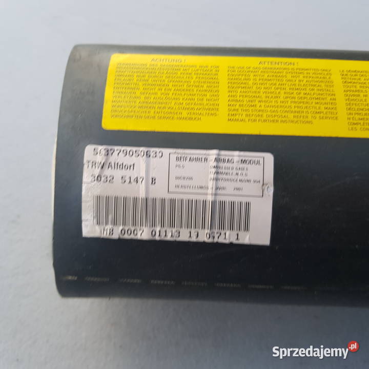 Mercedes w210 lift kombi Poduszka pasażera Części samochodowe Radomsko sprzedam