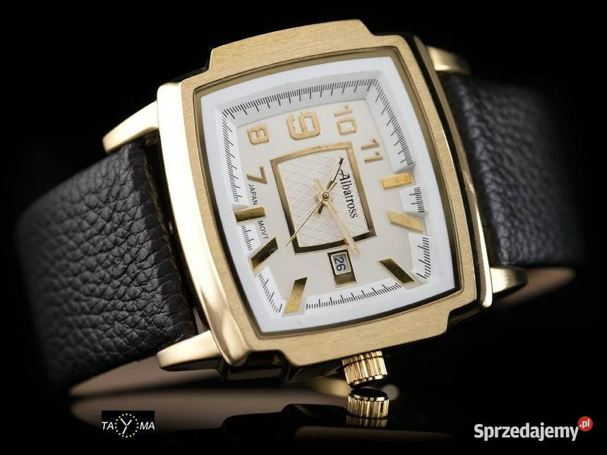 ZEGAREK MĘSKI ALBATROSS DISLE 028a gold Zegarki Bielsk Podlaski
