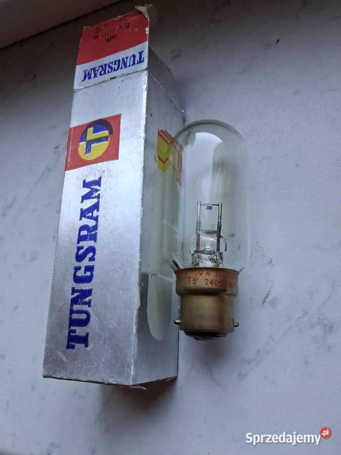 Zarowka tungsram 6V 100W projektor śląskie Koziegłowy
