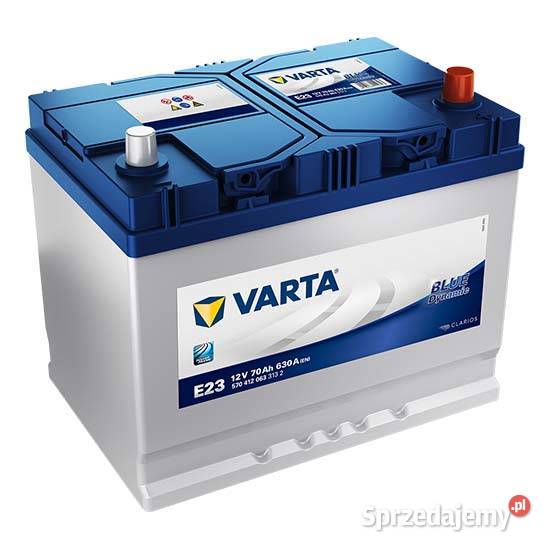 Akumulator 70Ah 630A VARTA Blue Dynamic E23 Mielec