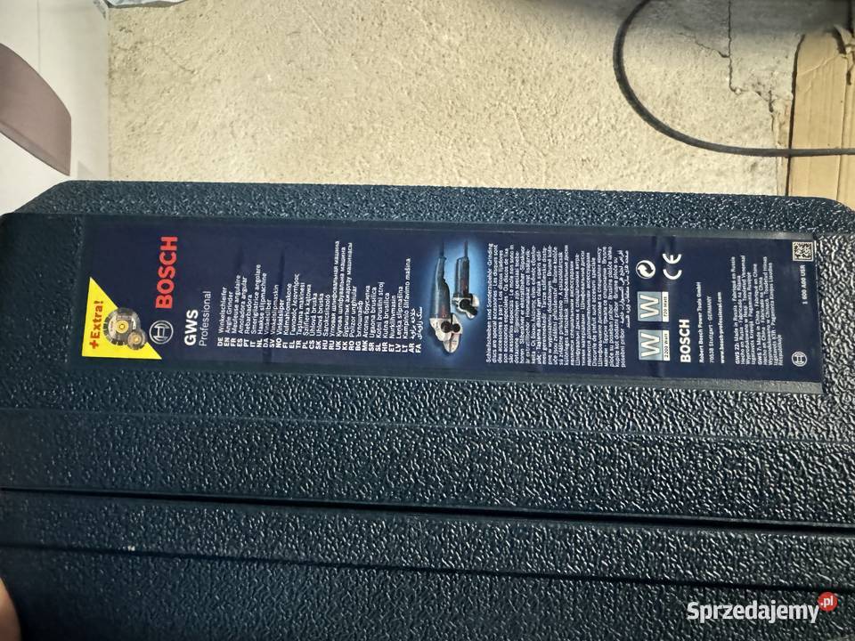 Zestaw szlifierek kątowych Bosch 230 mm i 125 Pełch