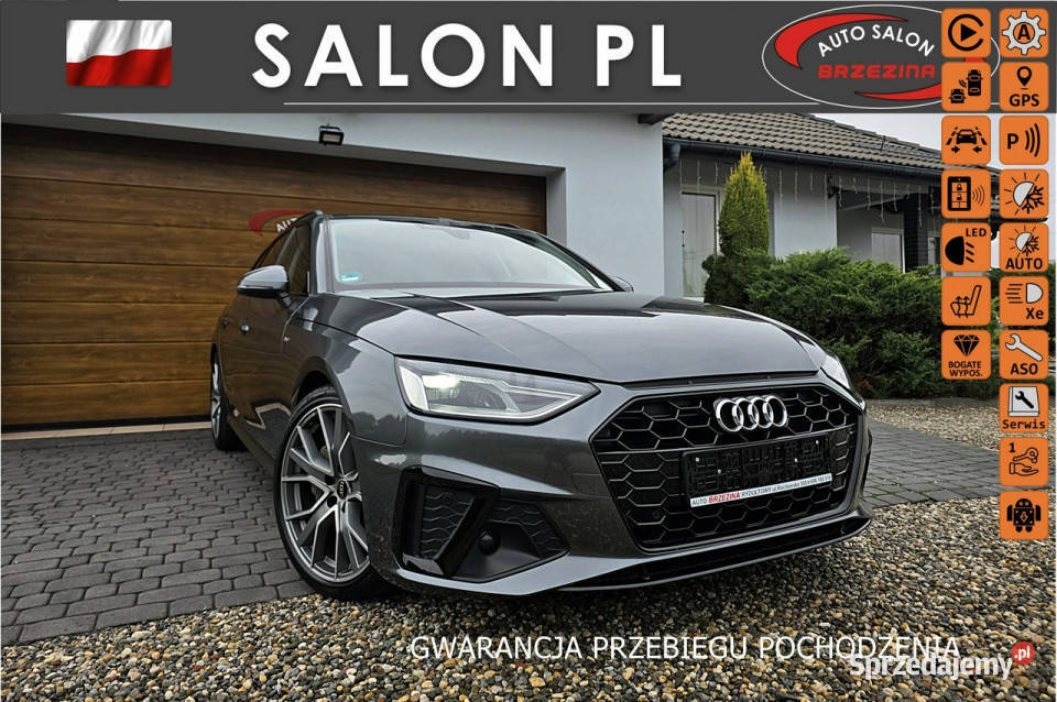 Audi A4 Avant serwis ASO automat FV23 B9 2015 Rydułtowy