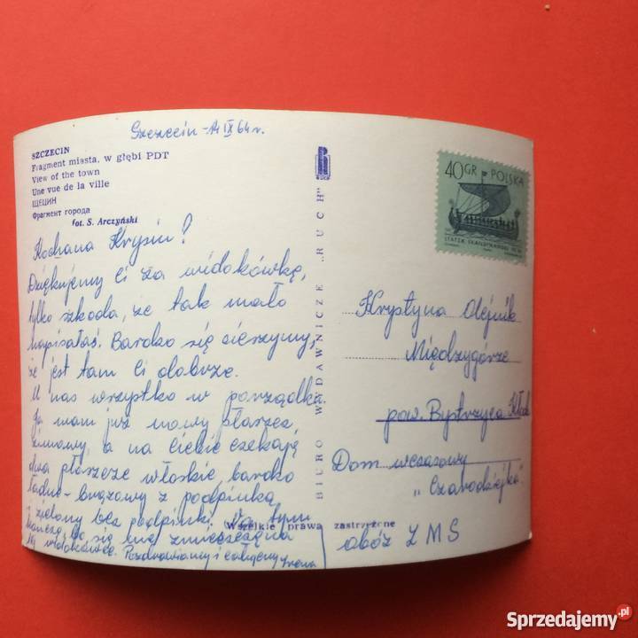 1029 Widokówka Szczecin