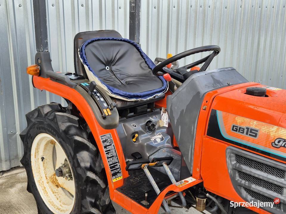Traktorek traktor KUBOTA GB15D 15 44 Małuszyn