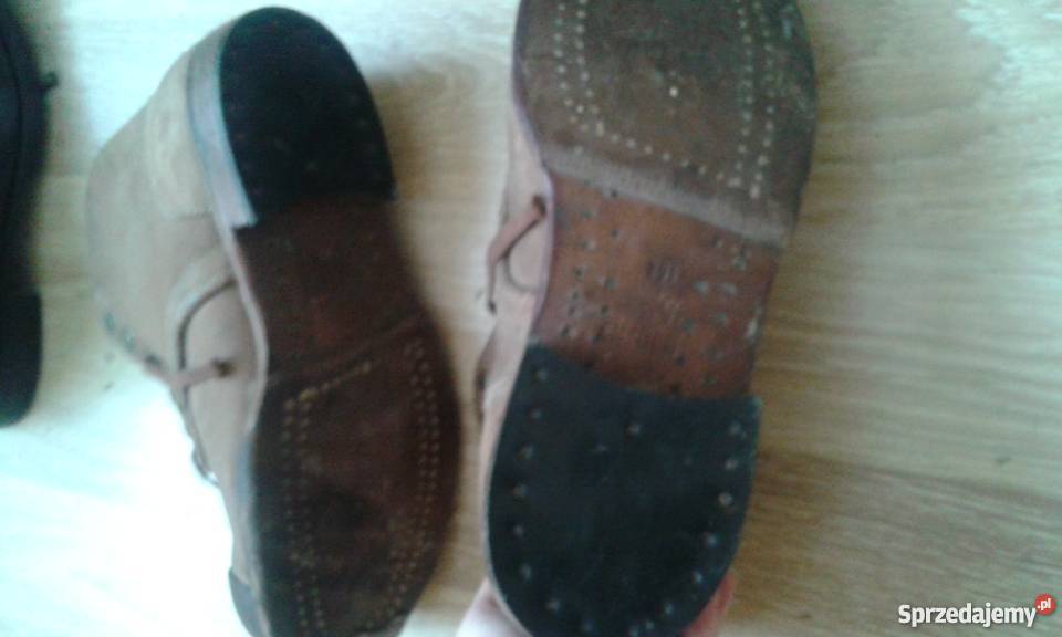 stare buty robocze skórzane Trzebnica