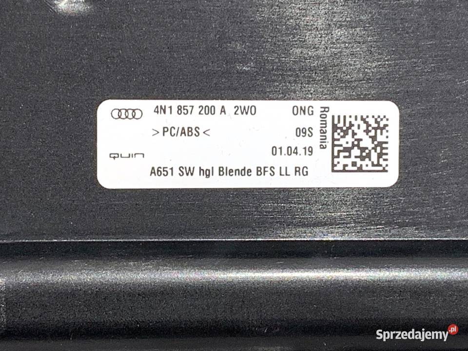 LISTWY DEKOR AUDI A8 D5 4N1857200A SedanLimuzyna