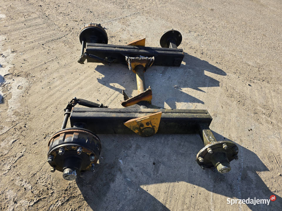 Oś tandemowa tandem BPW BERGSCHE ACHSEN beczka Baliki