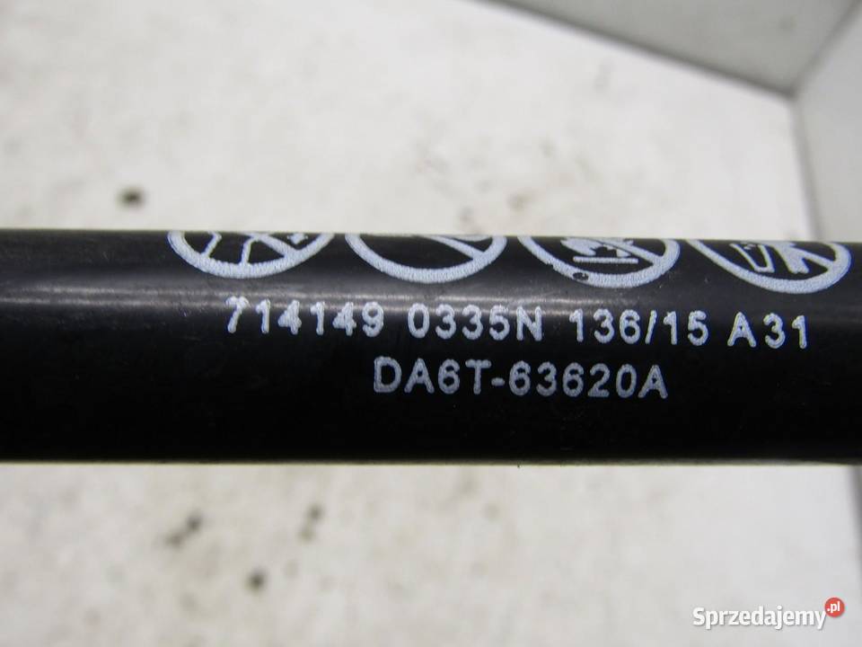 SIŁOWNIK TELESKOP KLAPY BAGAŻNIKA LEWY TYŁ MAZDA osobowe