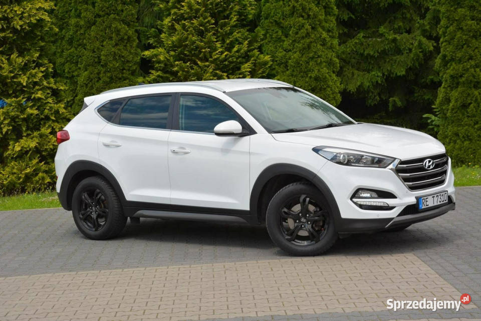 Hyundai Tucson Premium Skóry Ledy Navi Kamera czujnik zmierzchu Ostrów Mazowiecka
