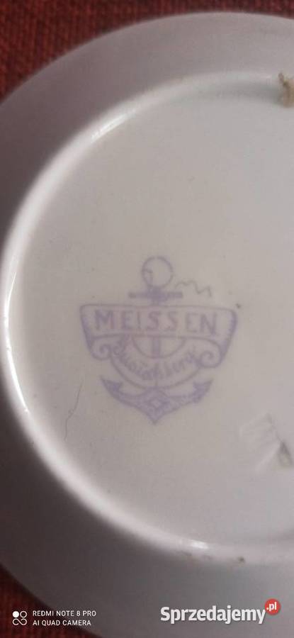 Filiżanka Meissen Gustavberg
Biała porcelana Gdańsk