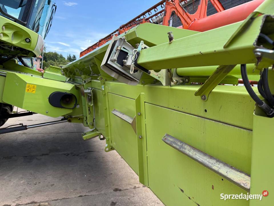 Kombajn zbożowy Claas Lexion 580 heder V750 dolnośląskie Nowa Ruda