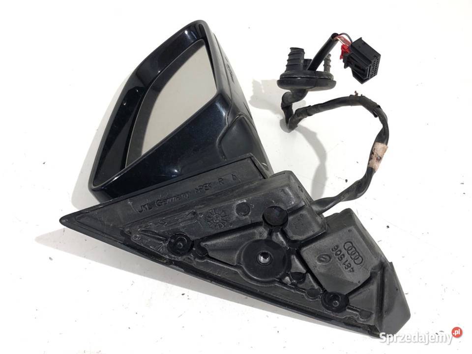 LUSTERKO PRAWY AUDI A3 8P Hatchback 0313 CZARNY