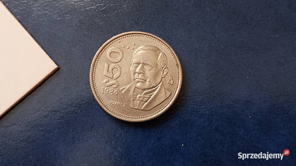 Stare monety 50 peso 1984 Meksyk Lesko sprzedam
