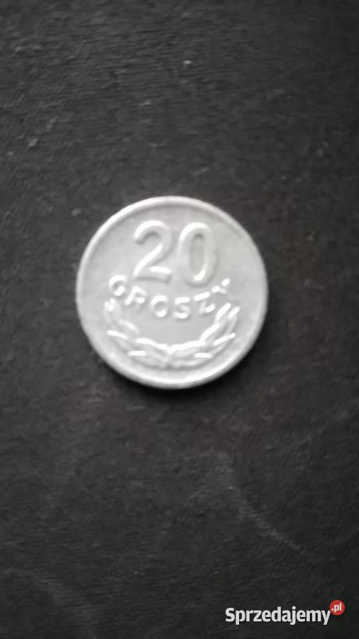 7 PRL 20 gr z 1973 r bez znaku menniczego Kolekcje