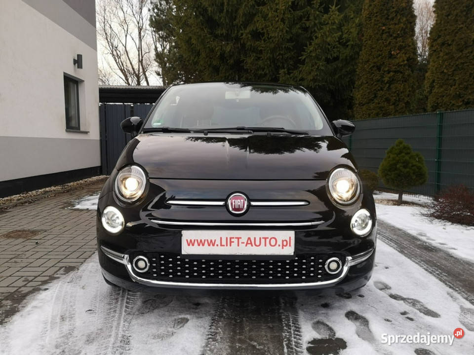 Fiat 500 125 16v 70 Klima Alu 16 Ledy Tempomat centralny zamek Strzegom