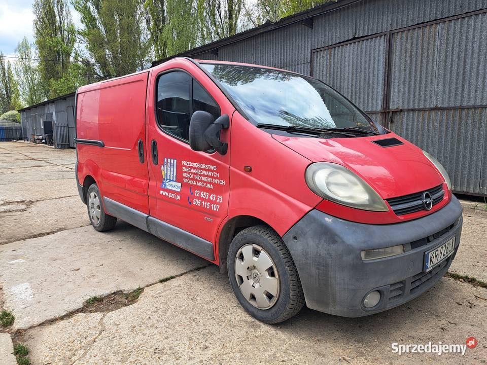 Opel Vivaro 19 DTI małopolskie Kraków