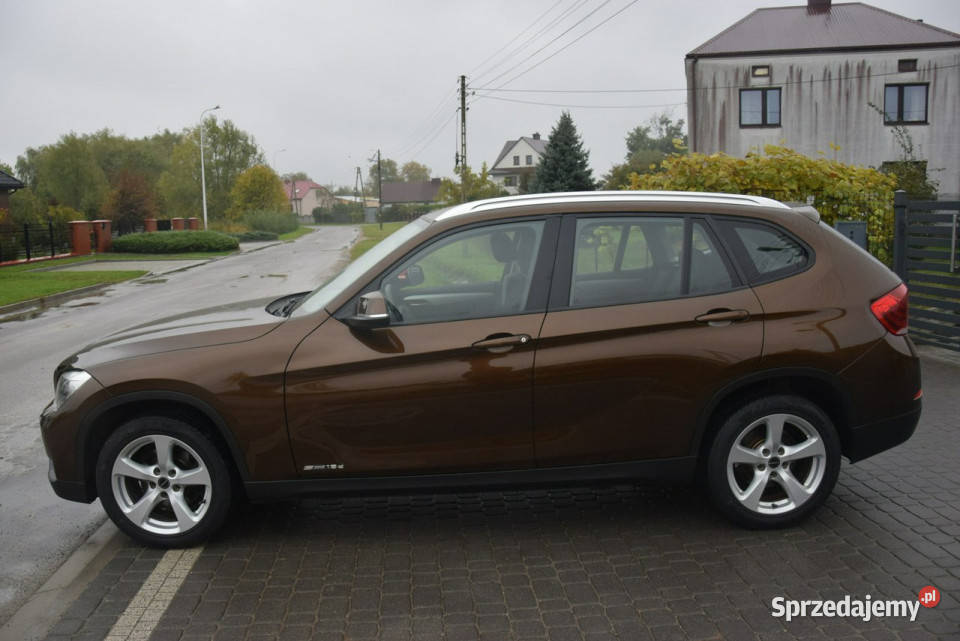 BMW X1 20D 2013r Brązowy Metalik Nowy Rozrząd i 4/5 X1 Majdan Sieniawski