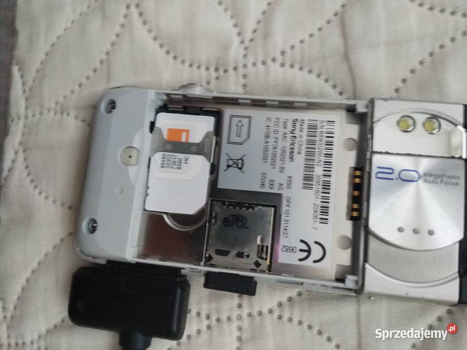 Sony Ericsson K550 nowy super telefon Gliwice