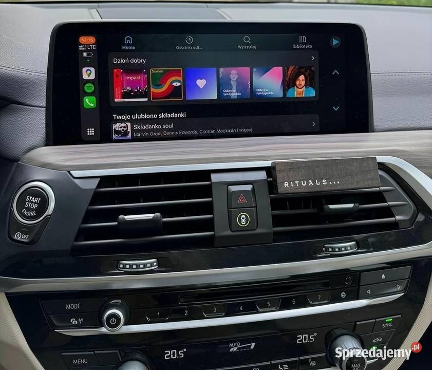 BMW aktywacja Apple CarPlay NBT EVO ID5 ID6 Mapy Aleksandrów Łódzki