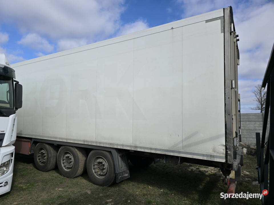 Naczepa chłodnia KRONE SD ładowność 27 111 2013 Dzbądzek