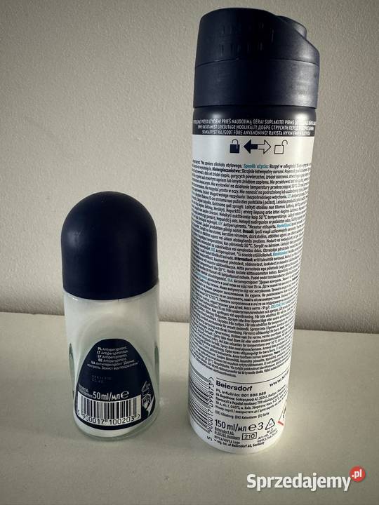 Zestaw 2 antyperspirantów Nivea Men Derma Poznań