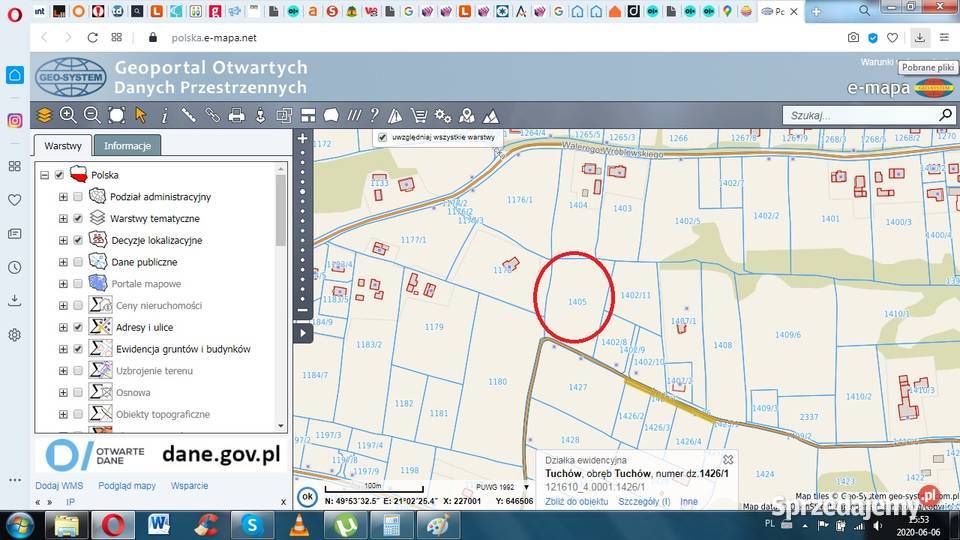 Piękna malowniczo położona działka budowlano budowlana