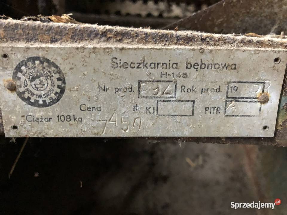 Sieczkarnia bębnowa H145