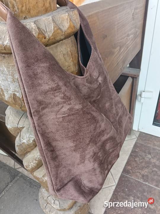 Duża torba na ramię shoperka plus kosmetyczka Na ramię  Sobolewo