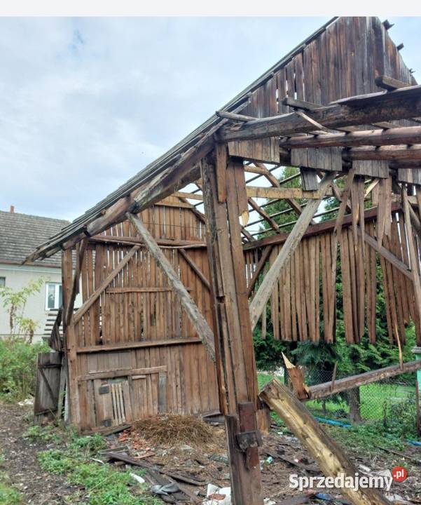 Stodoła do rozbiórki szopy deski belki domy do Starachowice