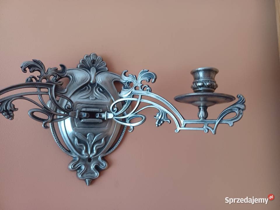 Mosiężny świecznik do pianina Poznań