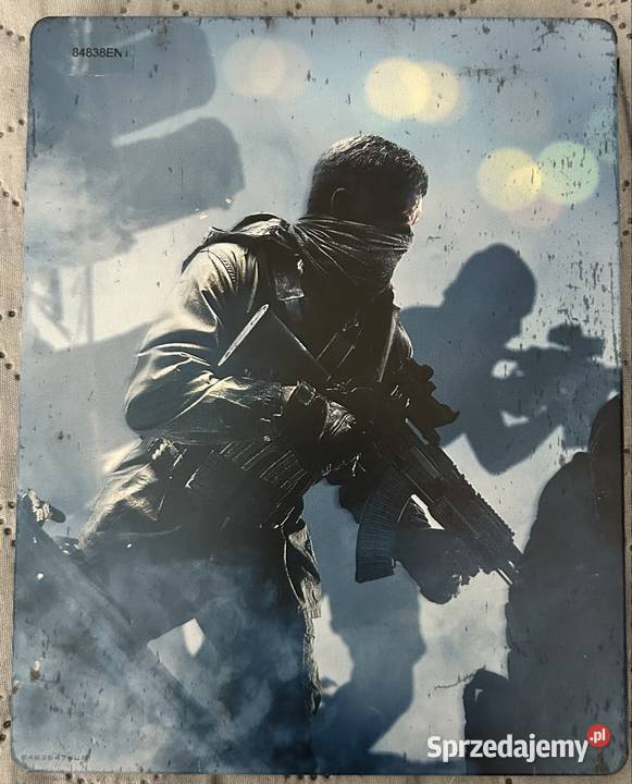 Gra 4 COD Ghosts steelbook strzelaniny