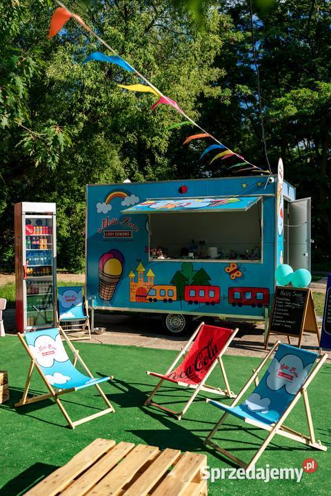 Przyczepa gastronomiczna na lody i nie mazowieckie Warszawa