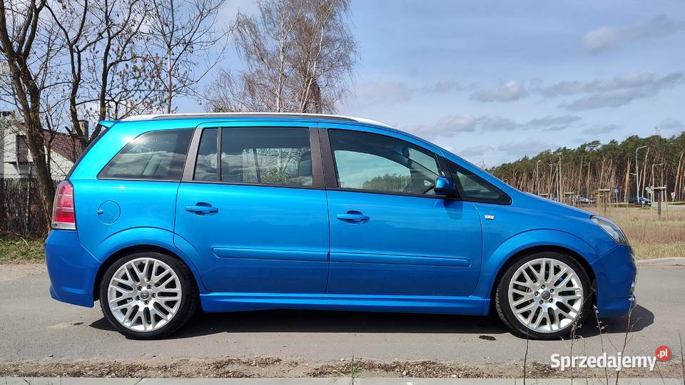 Opel Zafira B OPC 20T LPG elektryczne lusterka kujawsko-pomorskie