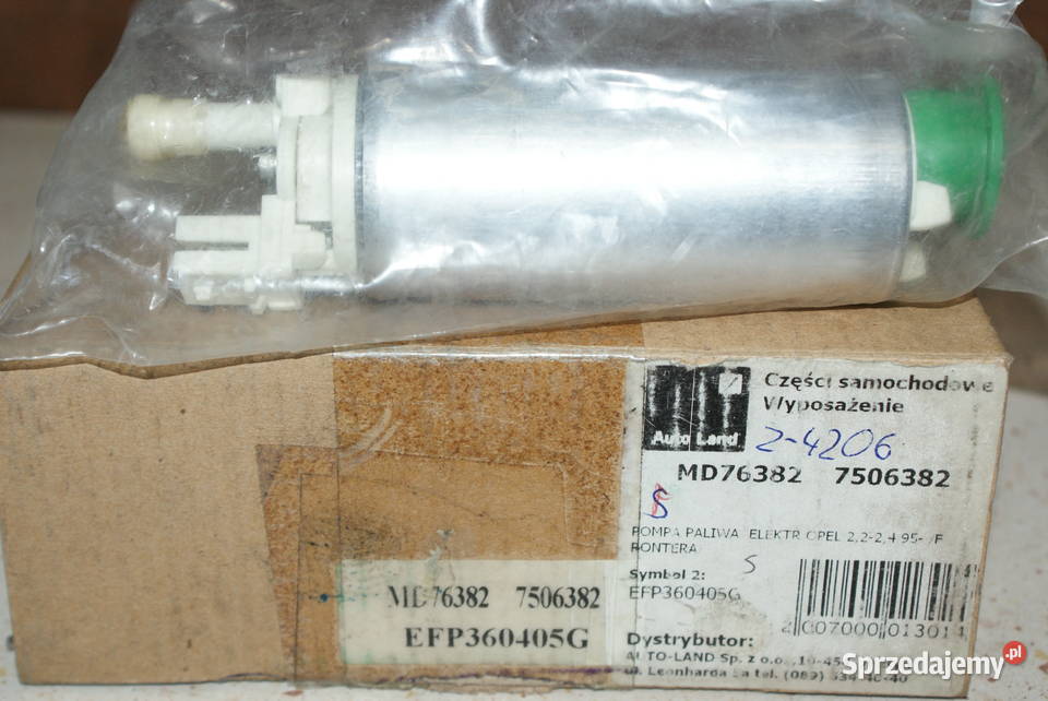 Elektryczna pompa paliwa wkład ALFA ROMEO 145 Pozostałe Pozostałe Białobrzegi