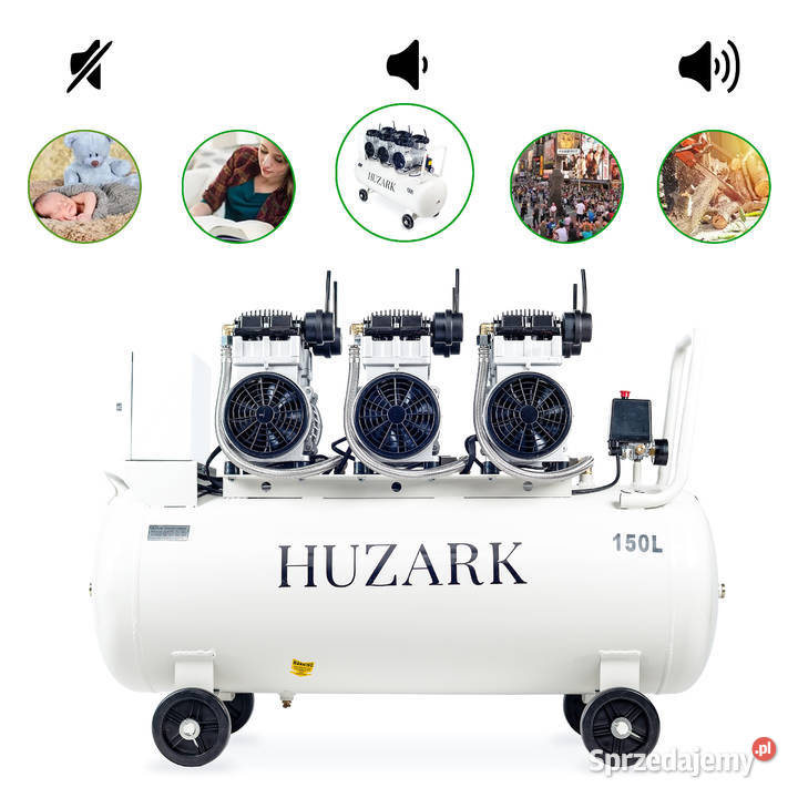 Profesjonalny Kompresor bezolejowy sprężarka Tarnów sprzedam