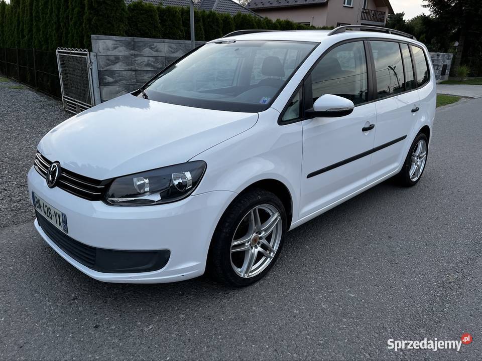 Volkswagen Touran 16tdi 105 2010r 7 miejsc aluminiowe felgi Motoryzacja Jarosław sprzedam