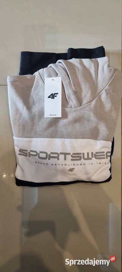 Bluza dresowa nierozpinana 4F z kapturem męska Legnica