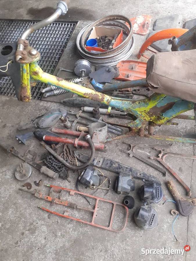 Komar romet motorynka całość 750 Konin