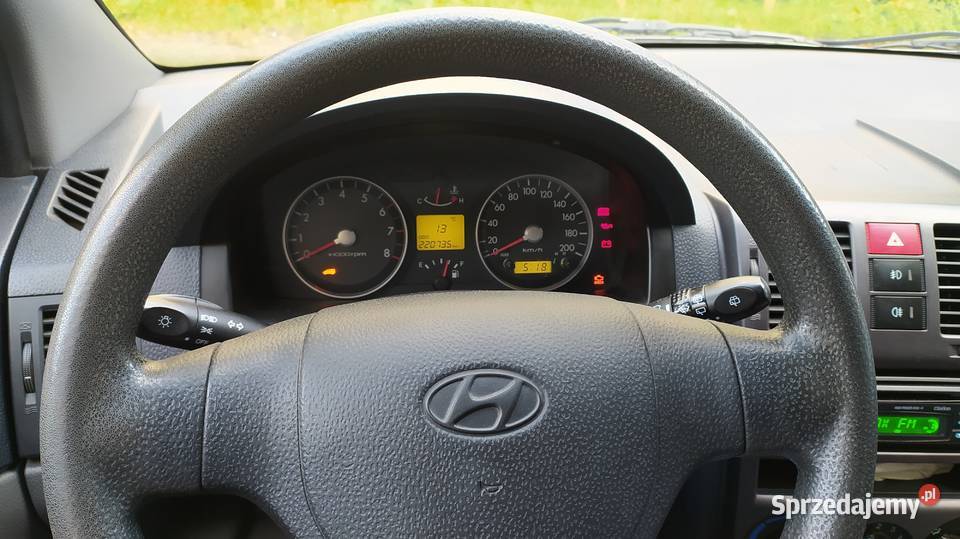 Hyundai Getz 13 Benzyna 2003 r Zarejestrowany w Polsce lubelskie Lublin