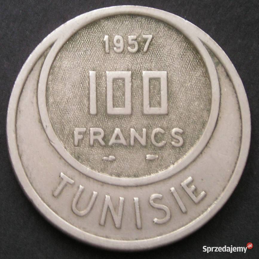 Tunezja 100 franków 1957