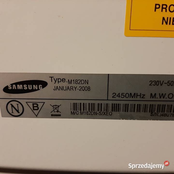 drzwiczki do mikrofali SAMSUNG Rzeszów