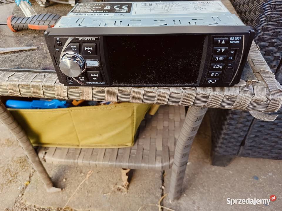 Radio samochodowe Manta Toronto RS5501 dolnośląskie Złotoryja